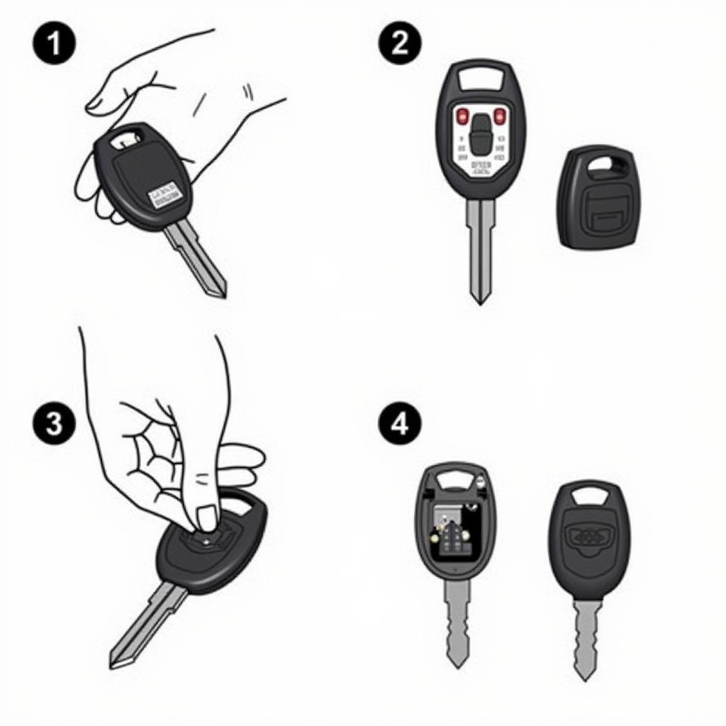 Ford F250 Key Fob Battery Replacement Steps