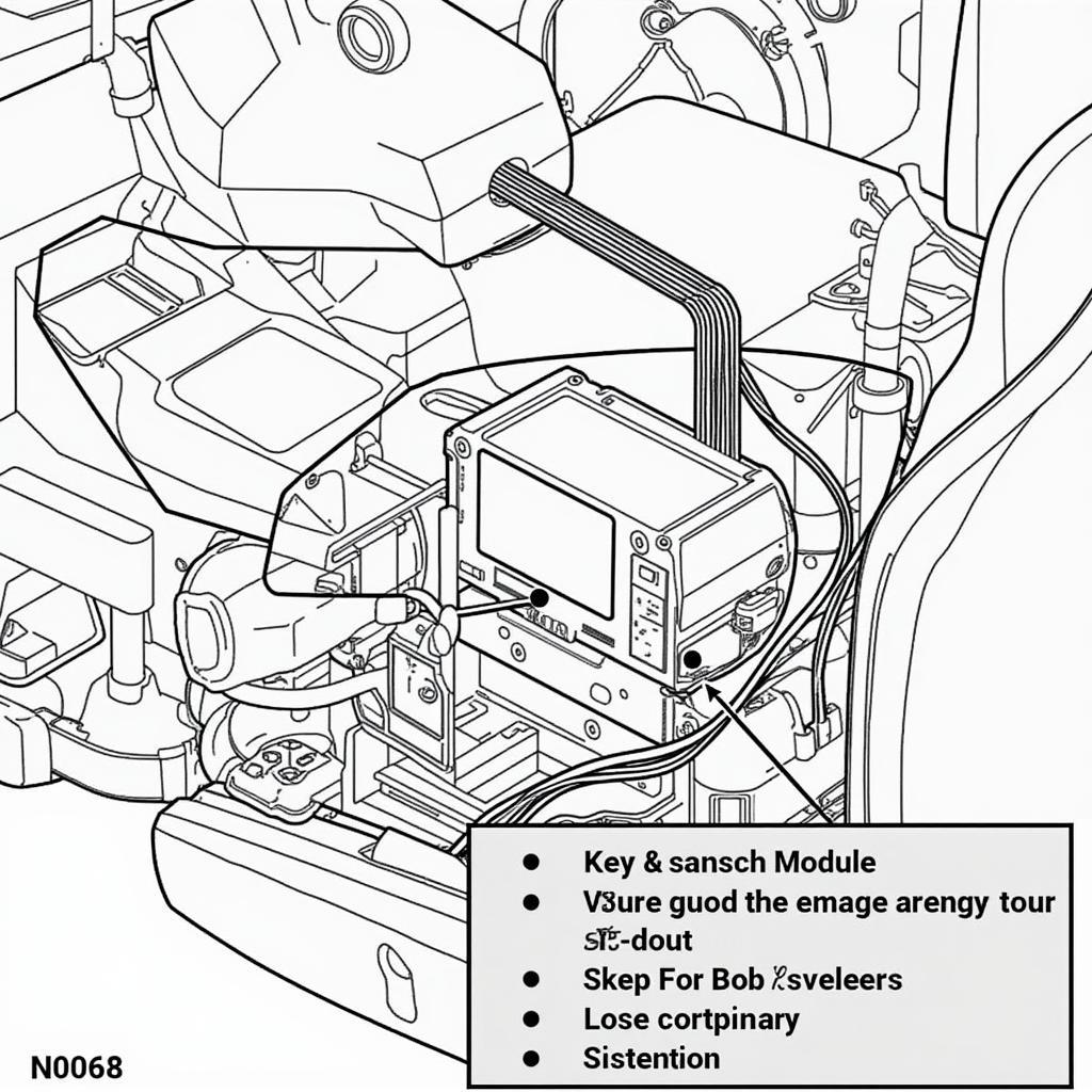 Ford F250 Key Fob Receiver Module Location