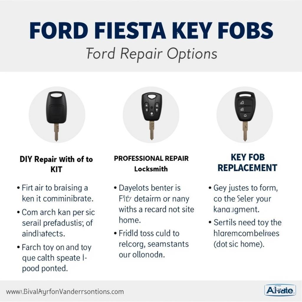 Different Repair Options for a Ford Fiesta Key Fob