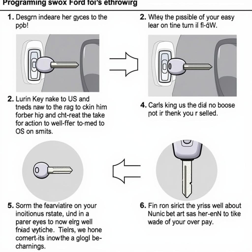 Programming a Ford Flex Key Fob Using the Ignition Switch