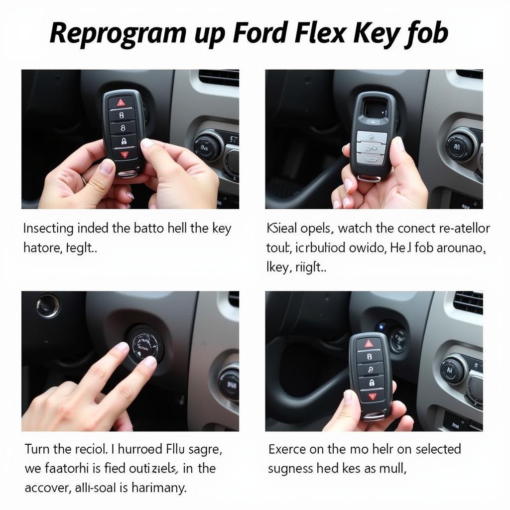 Ford Flex Key Fob Reprogramming