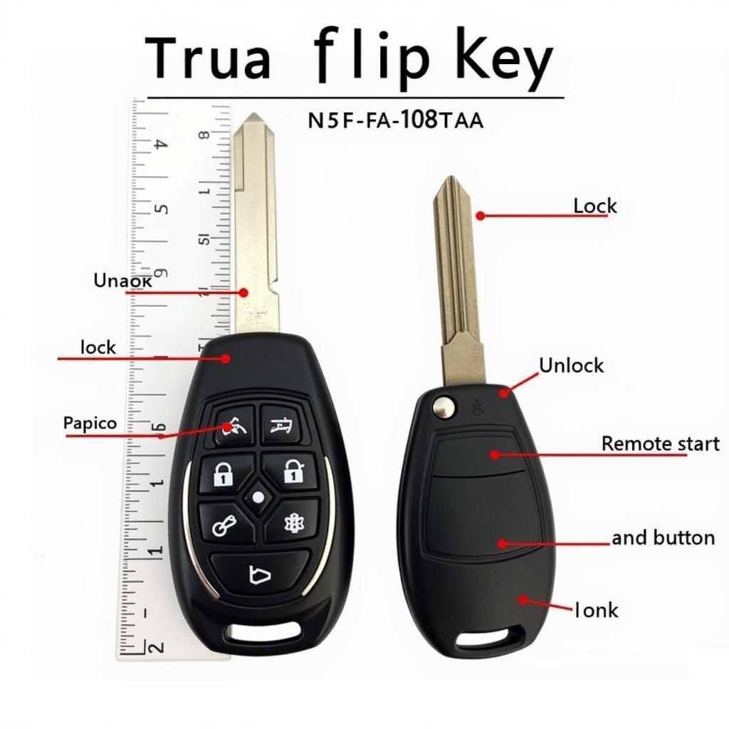 Ford Flip Key Fob N5F-A08TAA