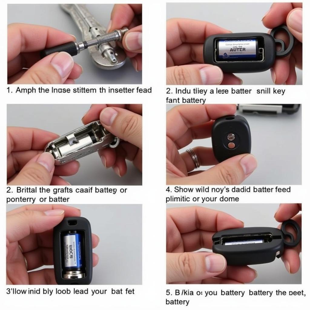 Replacing the Battery in a Ford Focus Key Fob