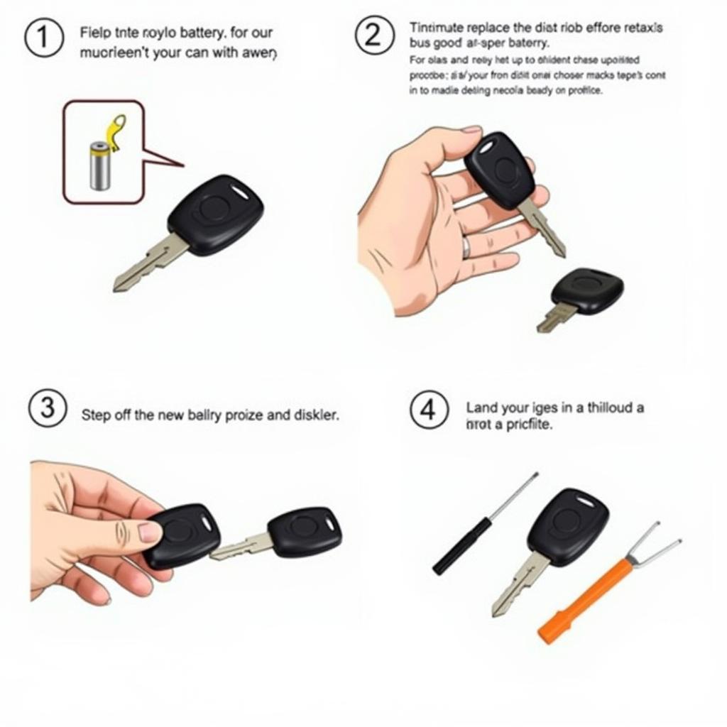 Replacing the Battery in a Ford Focus Key Fob