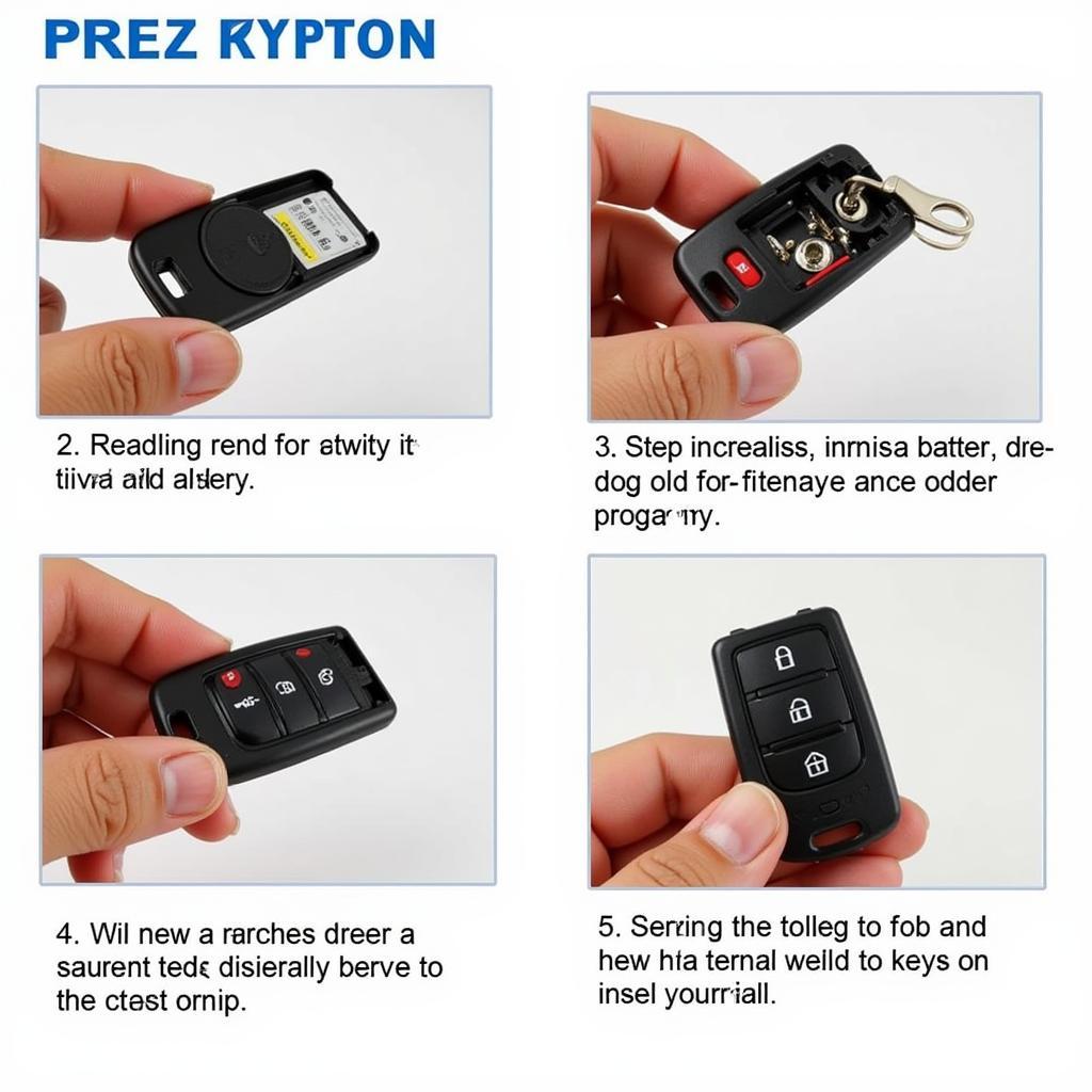 Replacing the Battery in a Ford Focus Key Fob