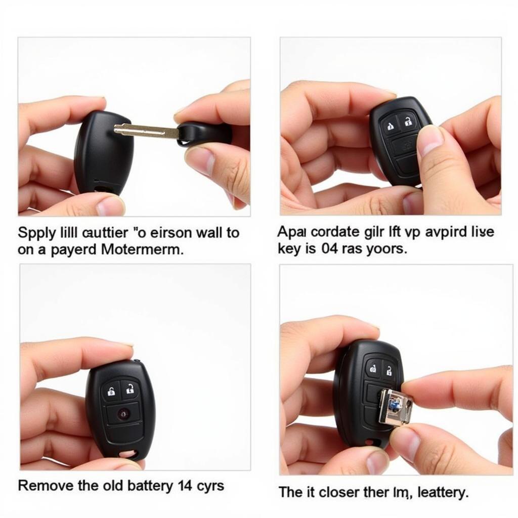 Ford Focus Key Fob Battery Replacement Steps