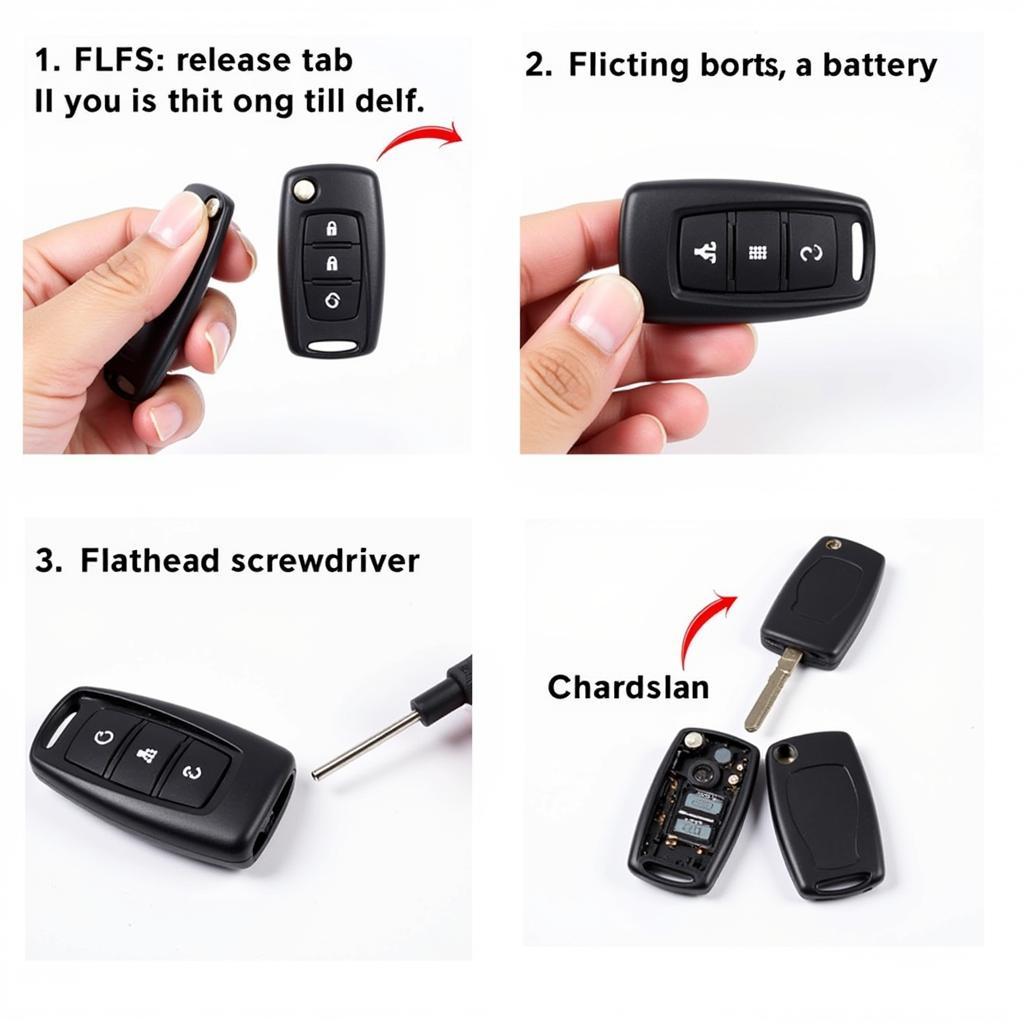 Ford Focus Key Fob Disassembly