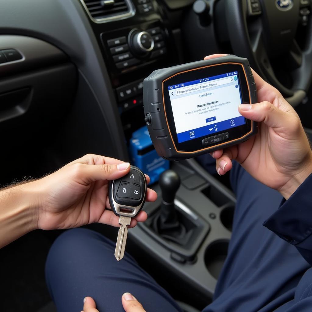 Ford Focus Key Fob Programming with Diagnostic Tool