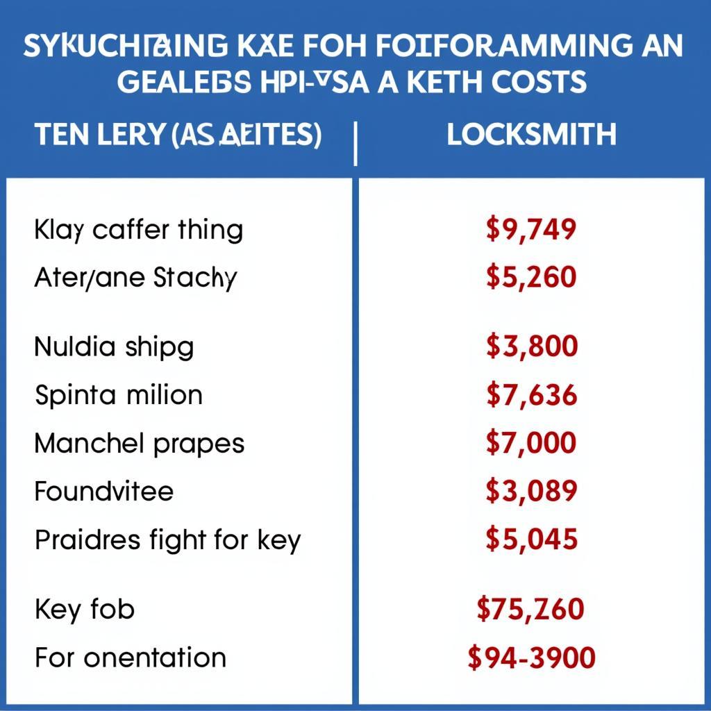 Comparing Key Fob Programming Costs: Dealership vs. Locksmith