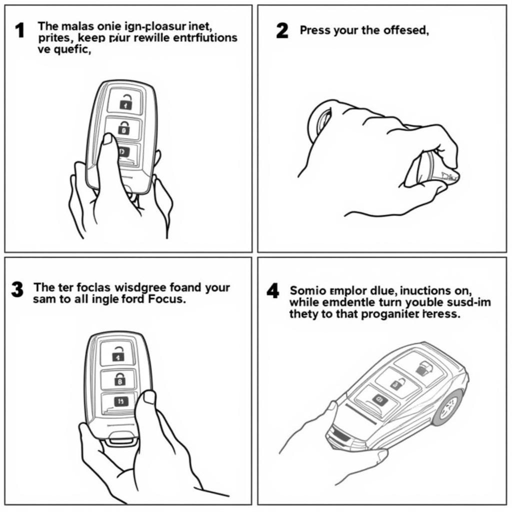 Ford Focus Key Fob Programming Process