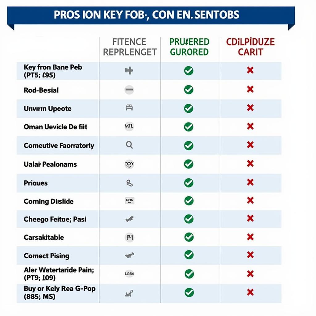 Ford Focus Key Fob Replacement Options