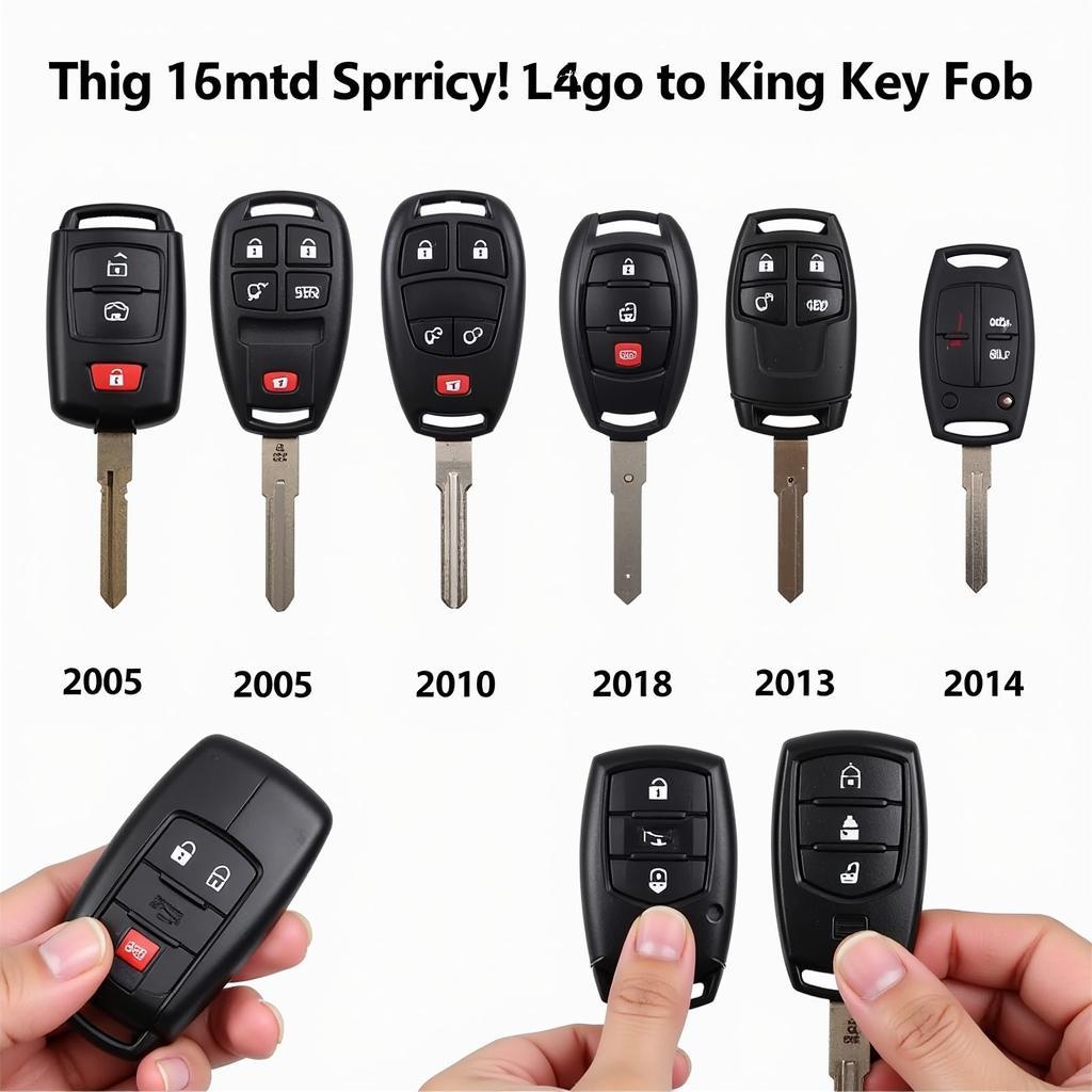 Ford Focus Key Fob Types by Year