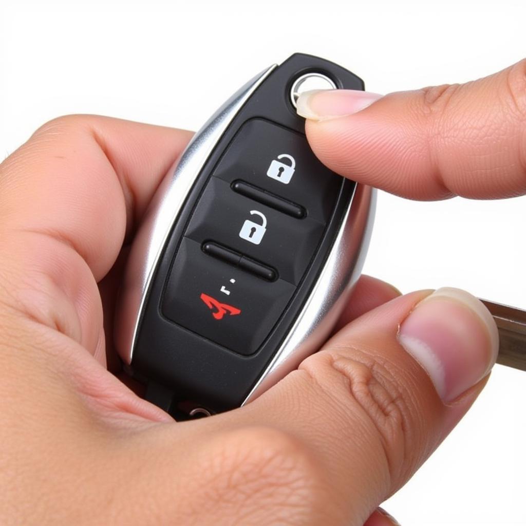 Opening a Ford Fusion Flip Key Fob