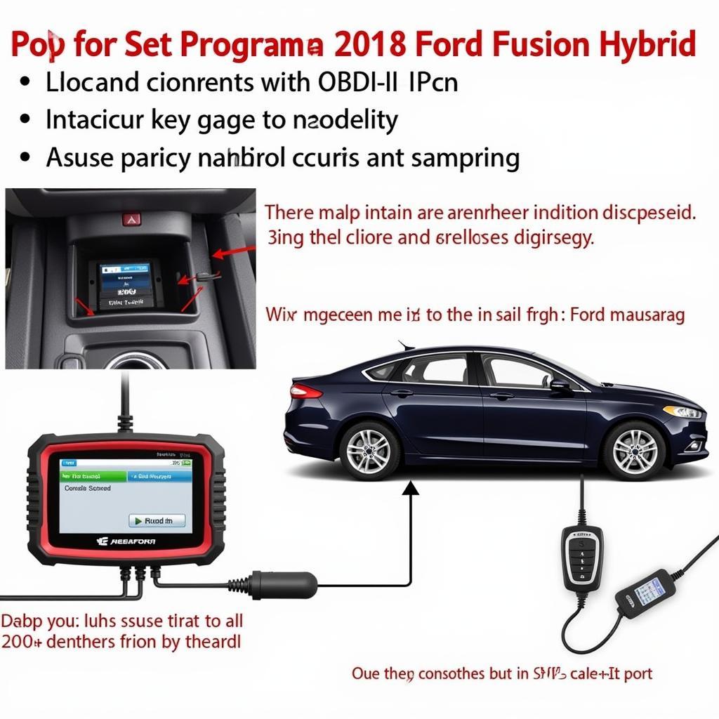 Programming a Ford Fusion Hybrid Key Fob: Connecting to the OBD-II Port