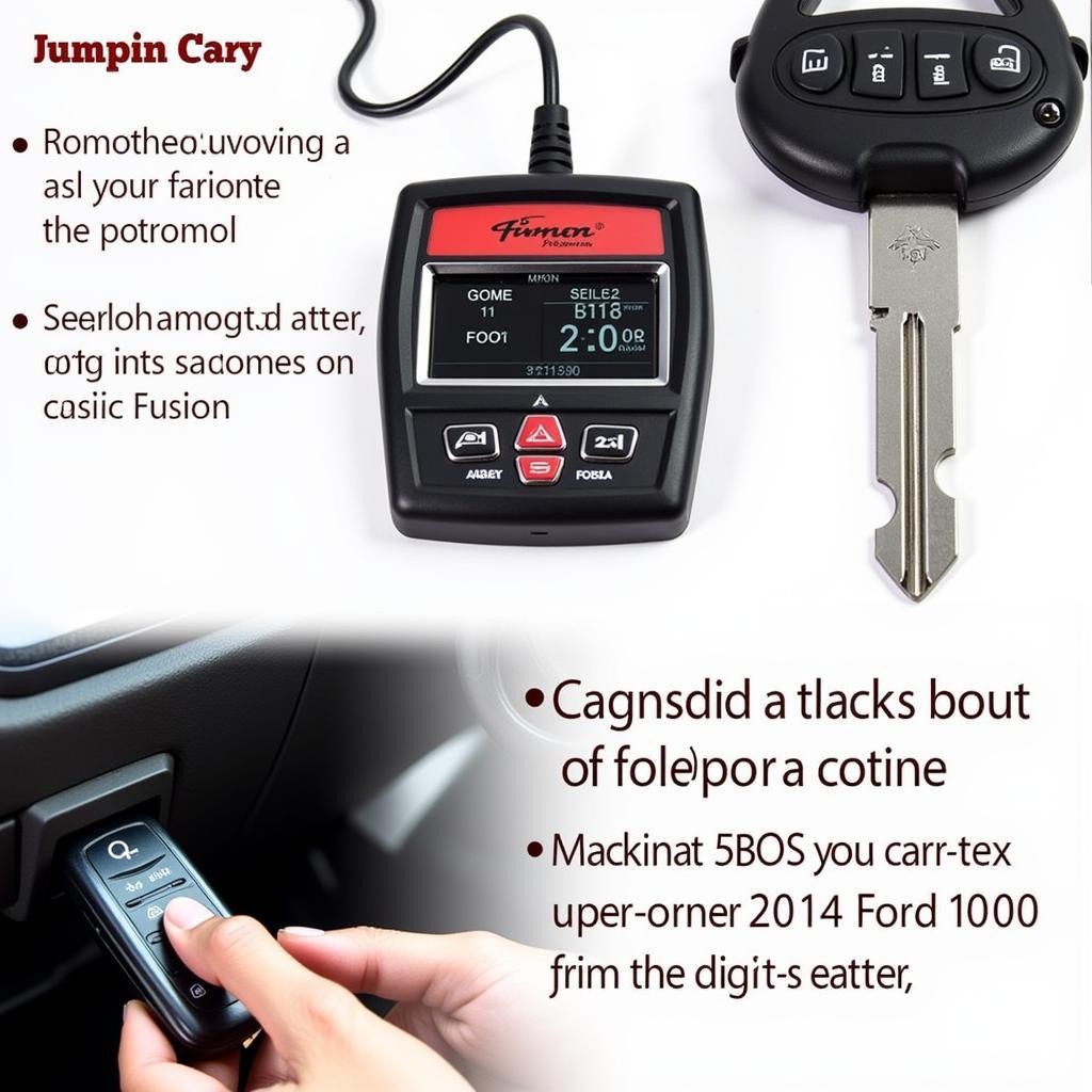 Programming a 2014 Ford Fusion Key Fob