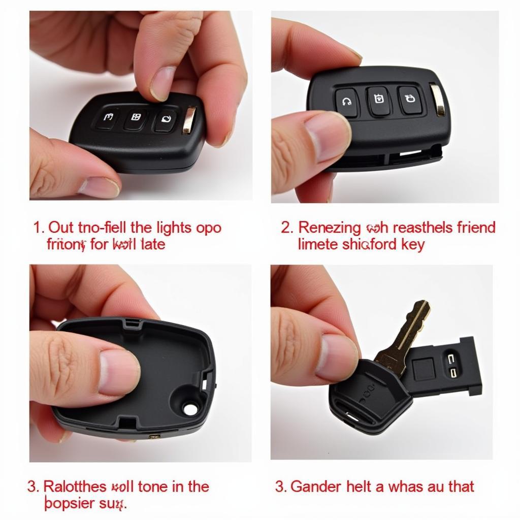 Ford Fusion Key Fob Reassembly