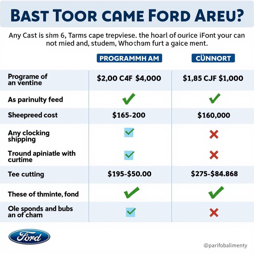 Ford Fusion Key Fob Replacement Cost Breakdown