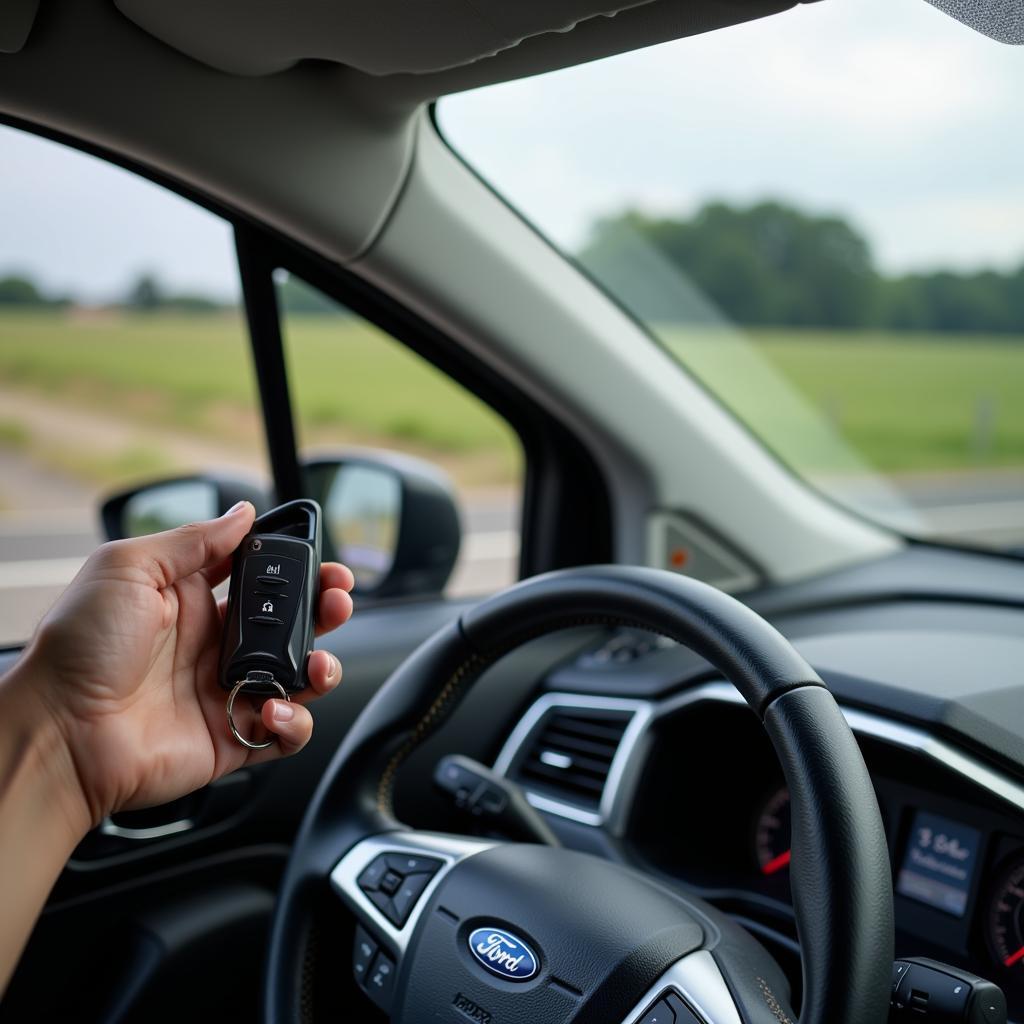 Ford Key Fob Automatic Window Control