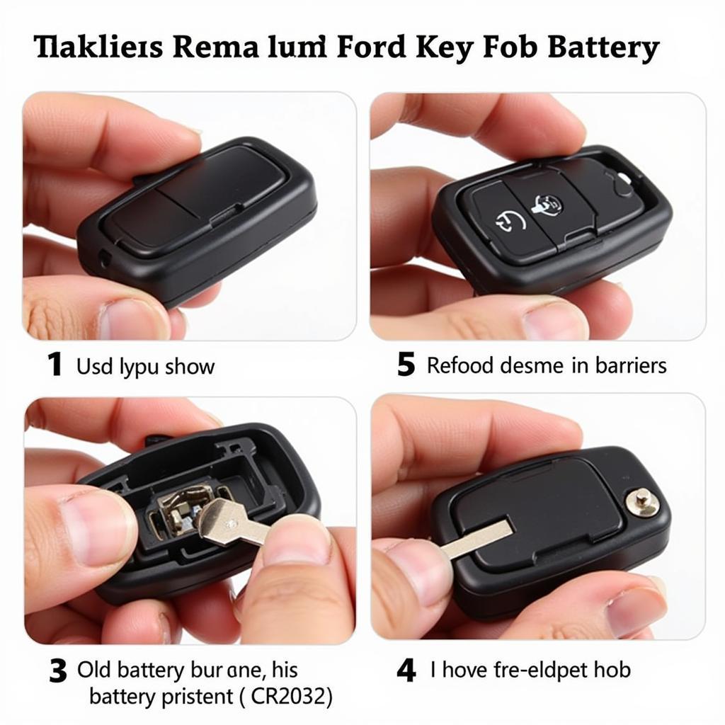 Ford Key Fob Battery Replacement Guide