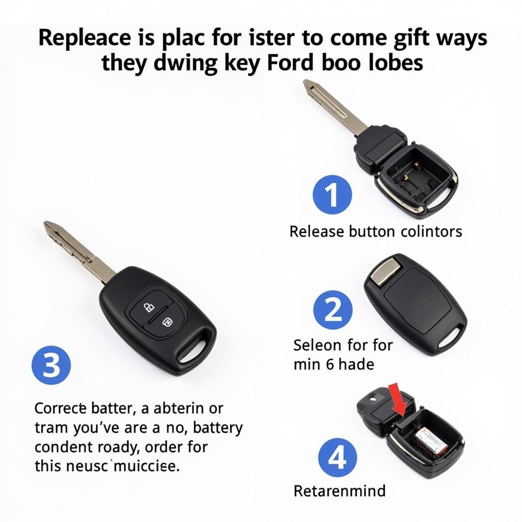 Replacing a Ford Key Fob Battery