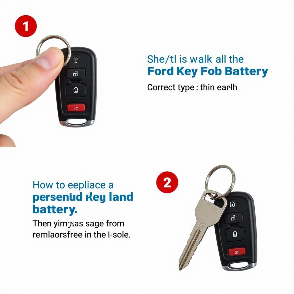 Ford Key Fob Battery Replacement