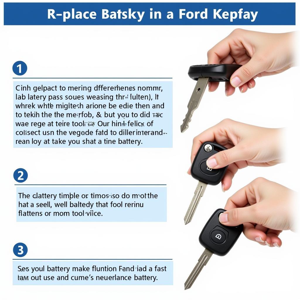 Replacing a Ford Key Fob Battery