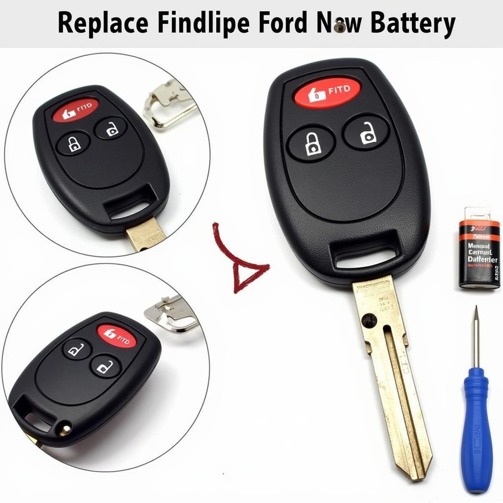 Replacing a Ford Key Fob Battery