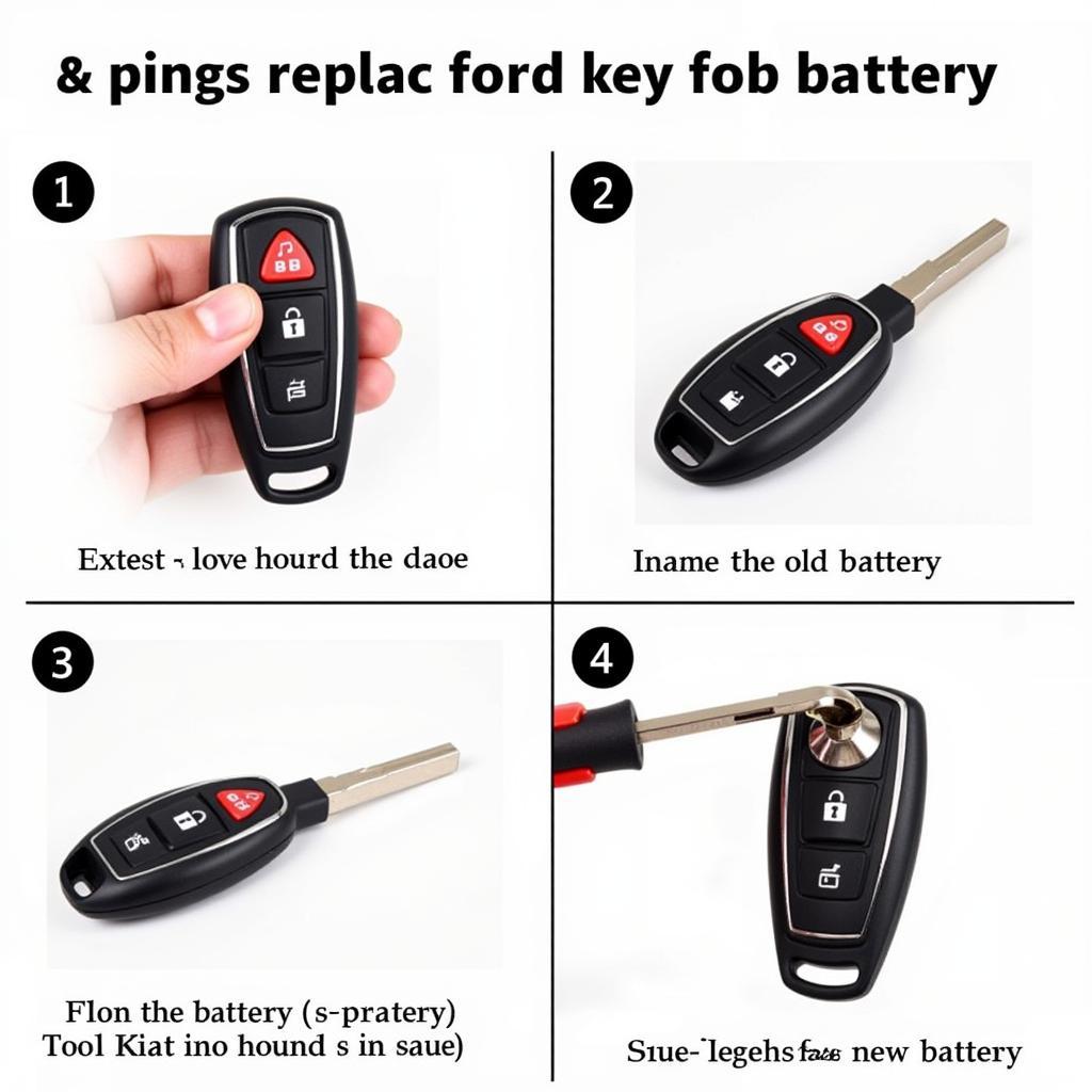 Ford Key Fob Battery Replacement Steps