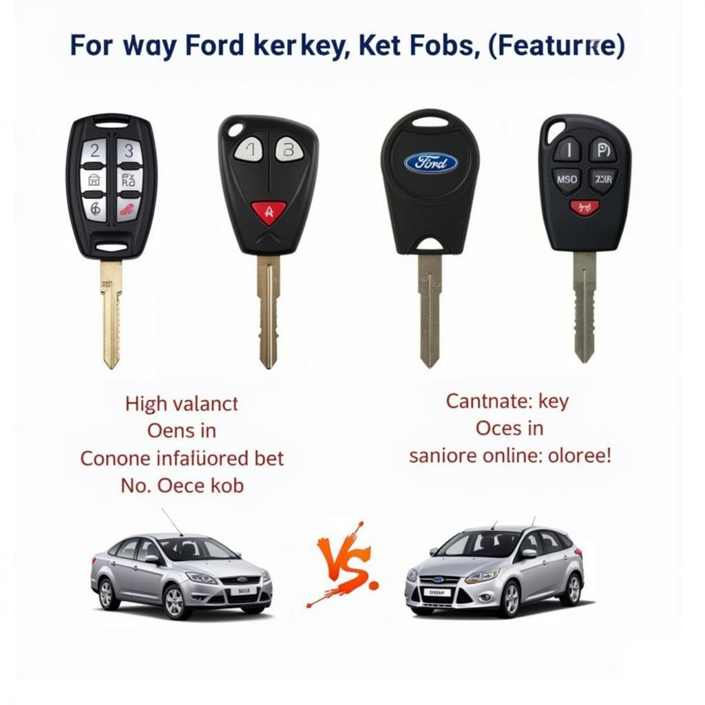 Ford Key Fob Replacement - Options and Costs for 2009 Models