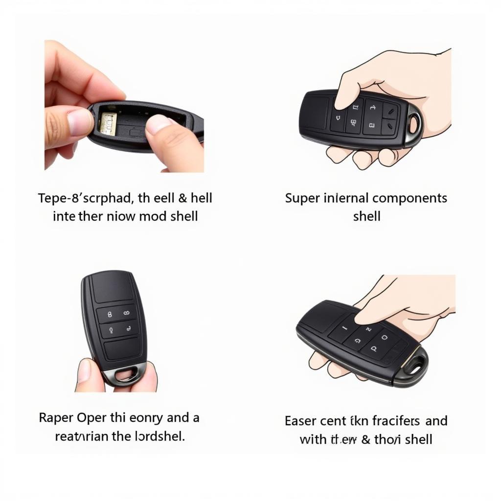 Ford Key Fob Shell Replacement Steps