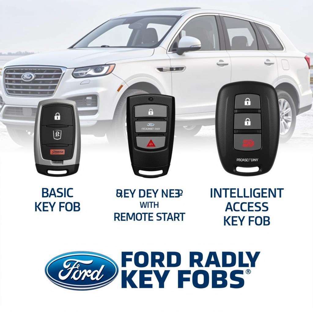 Ford Key Fob Types: Basic, Remote Start, and Intelligent Access