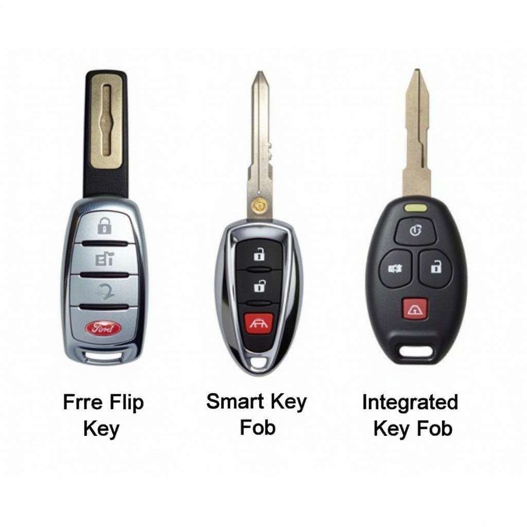 Different Ford Key Fob Types