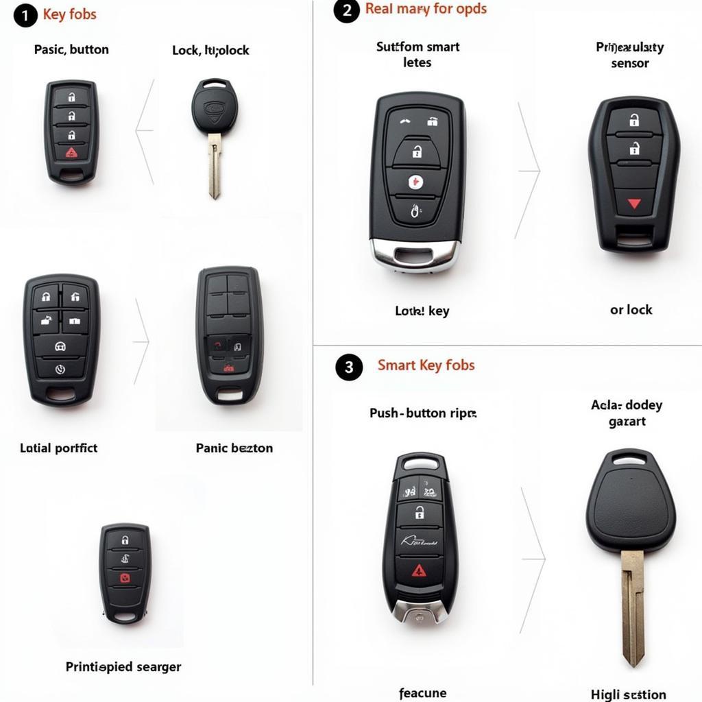 Different Types of Ford Key Fobs