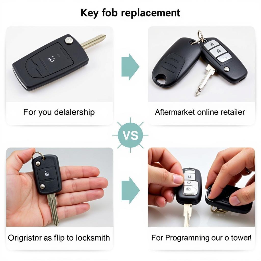 Ford Lincoln Mercury Key Fob Replacement Options