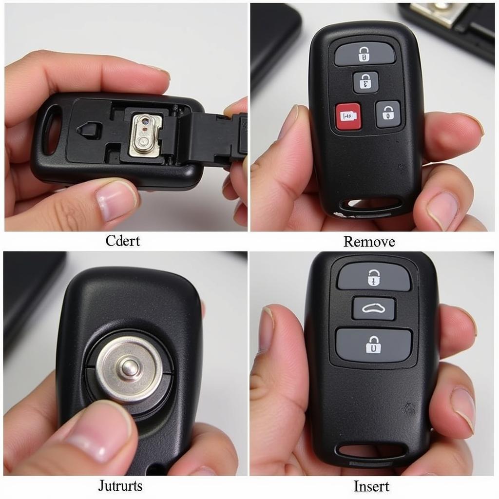 Replacing the battery in a Ford Ranger Key Fob