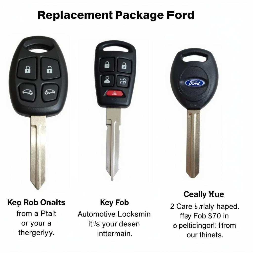 Ford T-Bird Key Fob Replacement Options