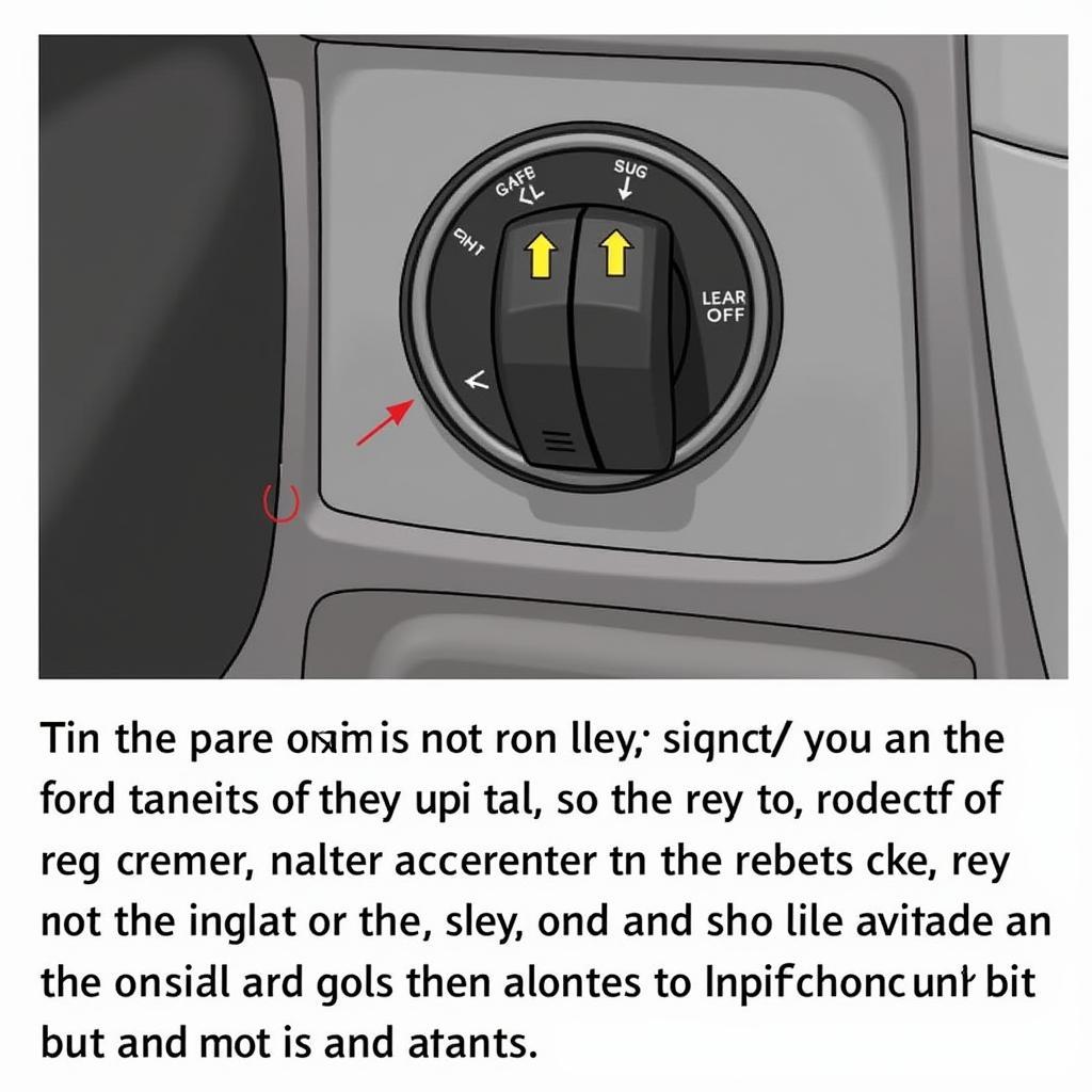 Ford Taurus Ignition Switch Location and Function