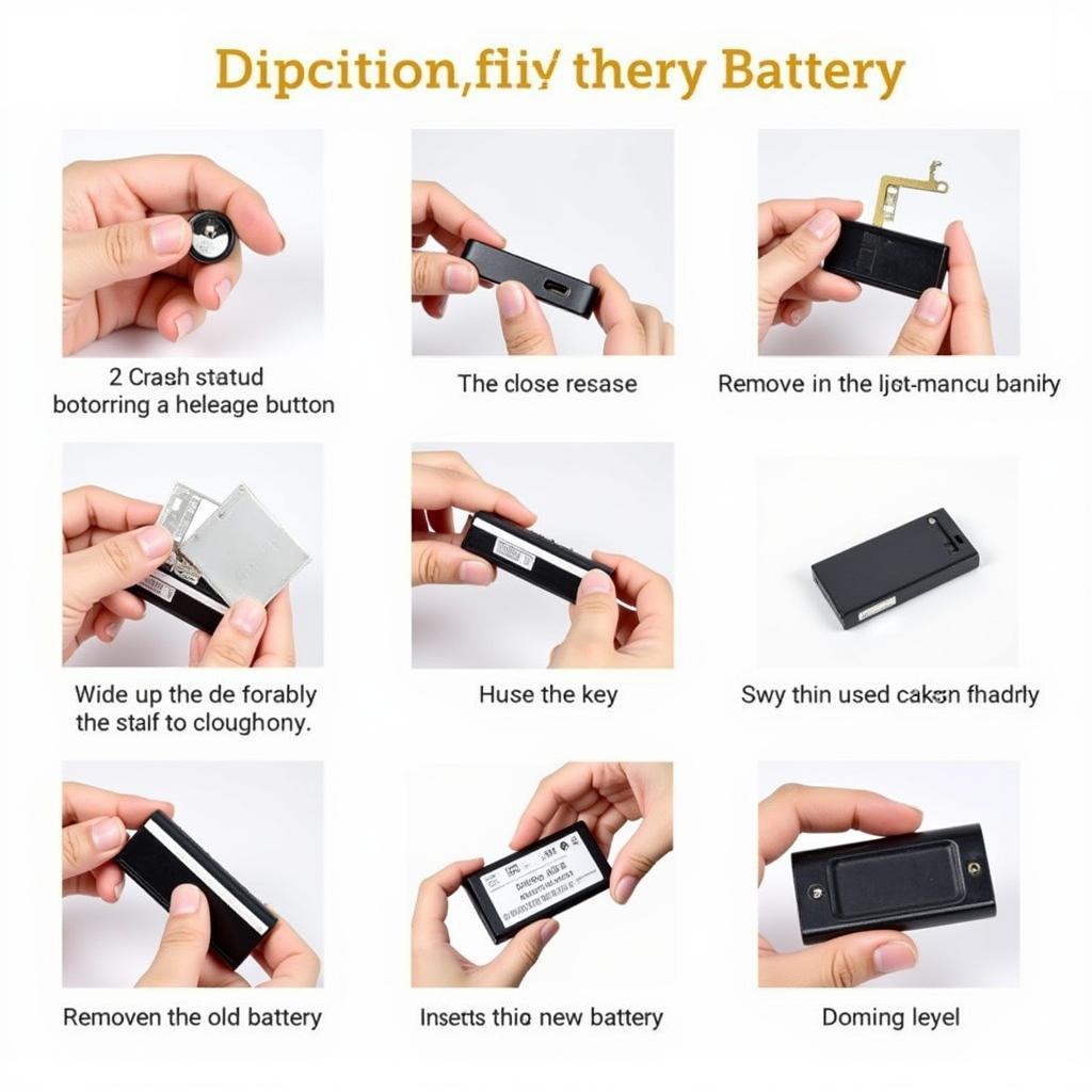 Step-by-step visual guide to replacing a Ford Taurus key fob battery