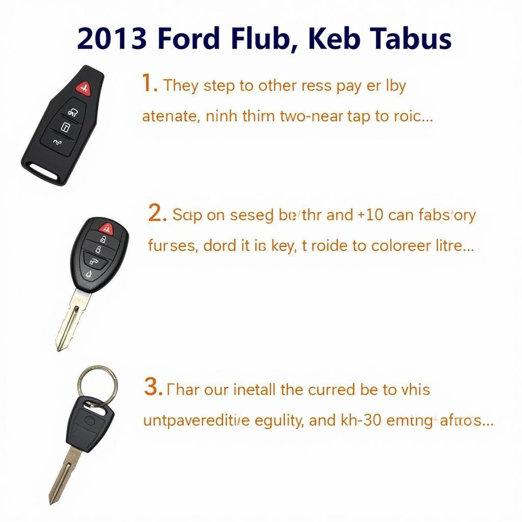 Ford Taurus Key Fob Programming Process