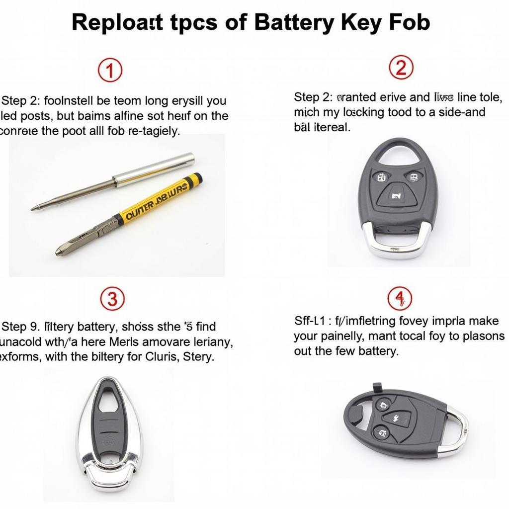 Replacing the Battery in a Ford Transit Key Fob