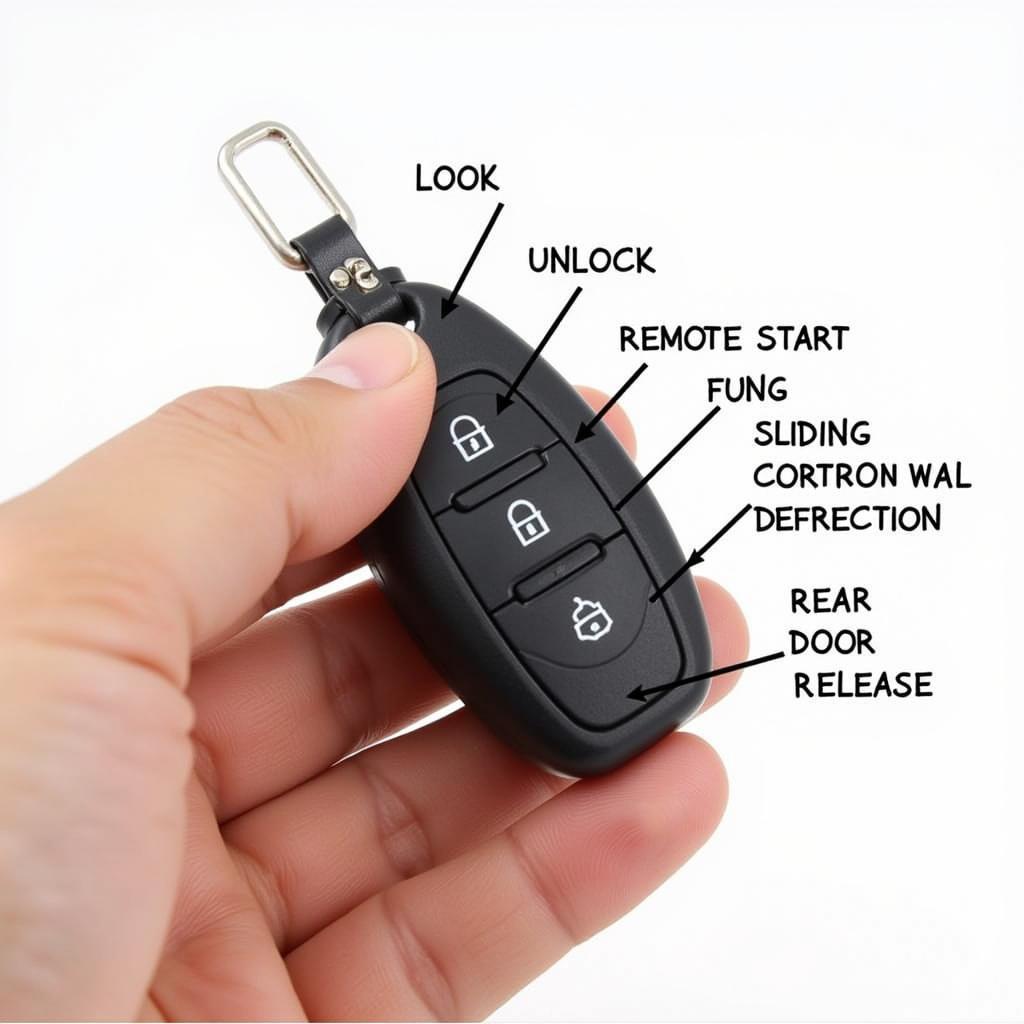 Ford Transit Key Fob Functions