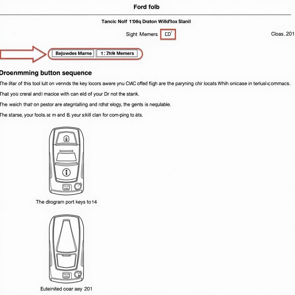 Programming a 2016 Ford Transit key fob