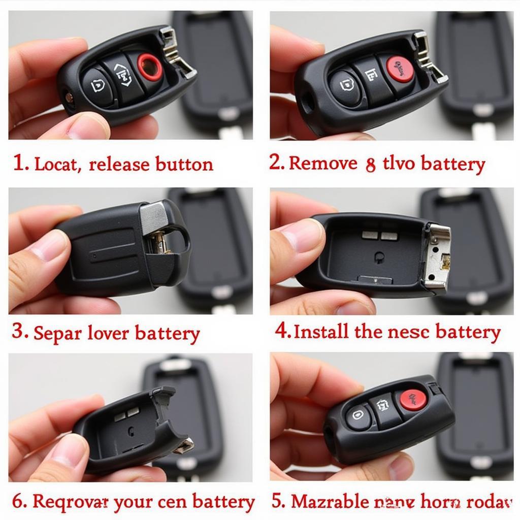 GMC Acadia Denali Key Fob Battery Replacement Steps