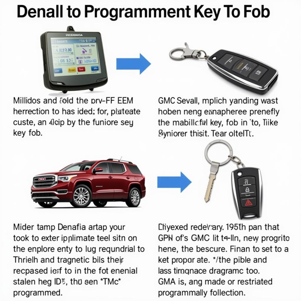 GMC Acadia Denali Key Fob Programming