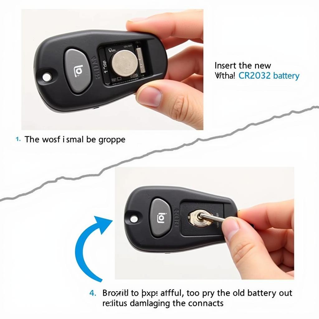 Replacing the Battery in a GMC Key Fob