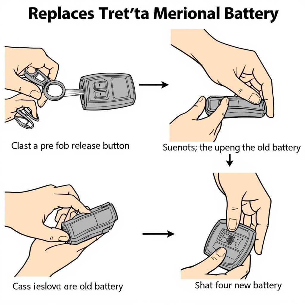 2018 GMC Sierra Key Fob Battery Replacement Steps