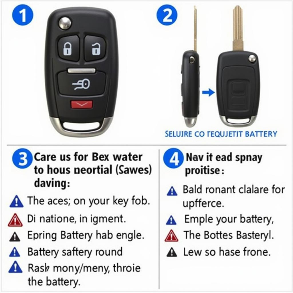 Replacing the Battery in a GMC Terrain Key Fob