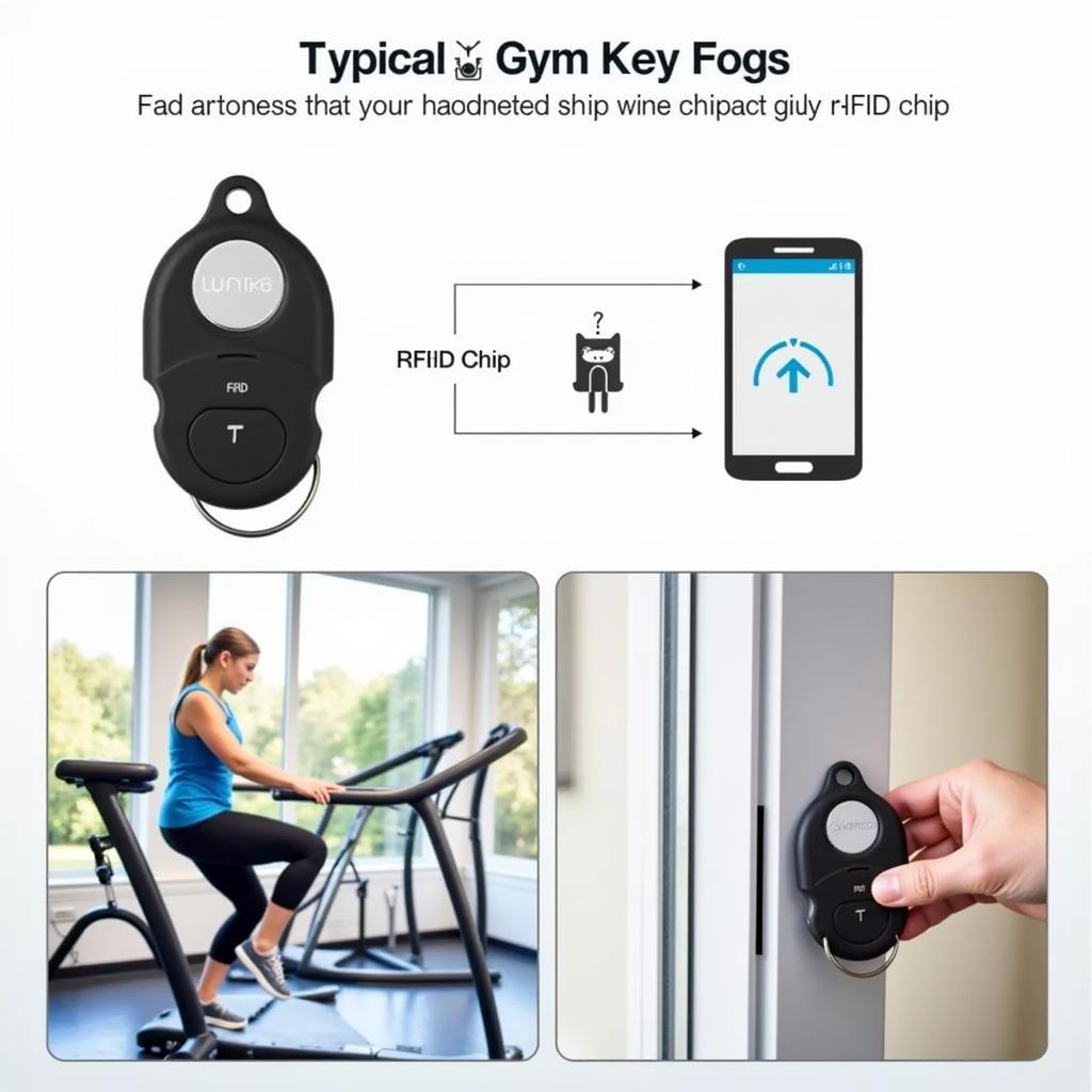 Gym Key Fob Example