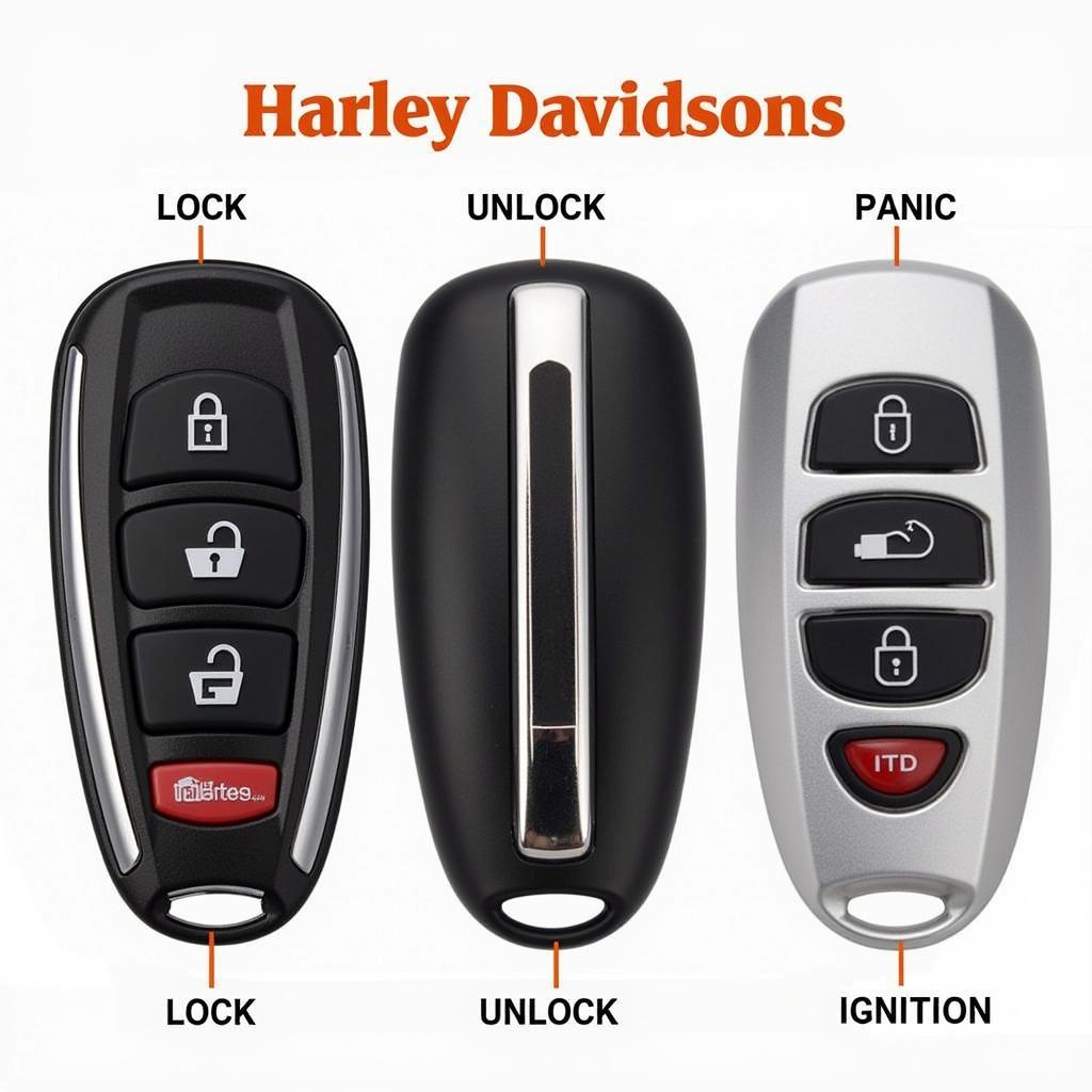 Harley-Davidson Key Fob Features