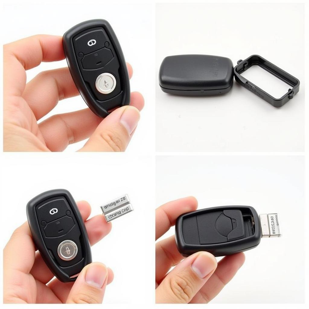 Installing the New Battery in a Honda Accord Key Fob